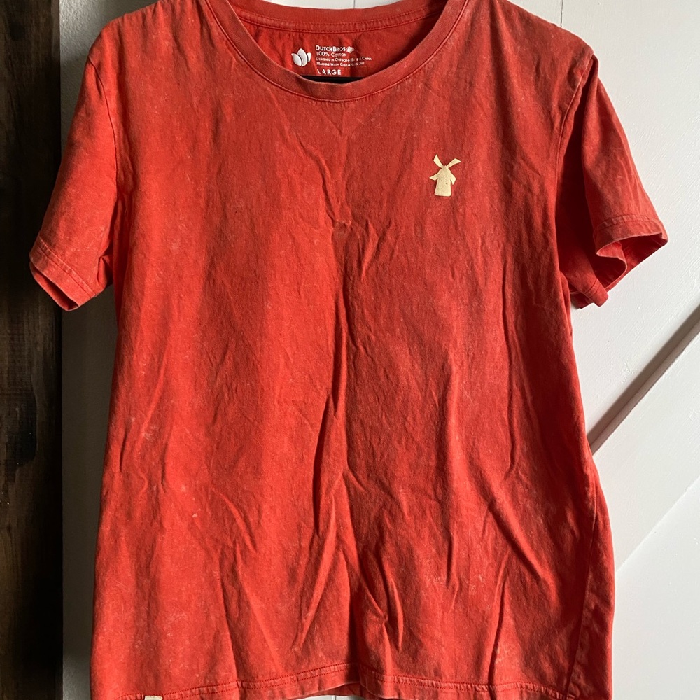 Dutch Bros Red Short Sleeve Tee